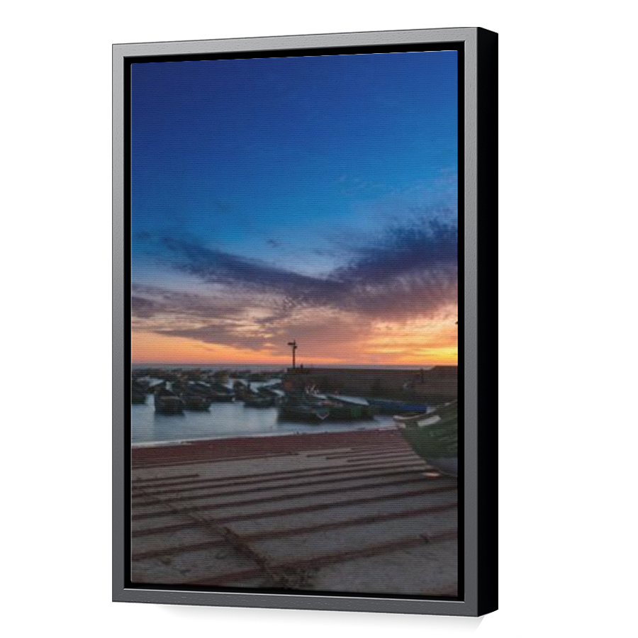 Thumbnail for Canvas - Black Floating Frame