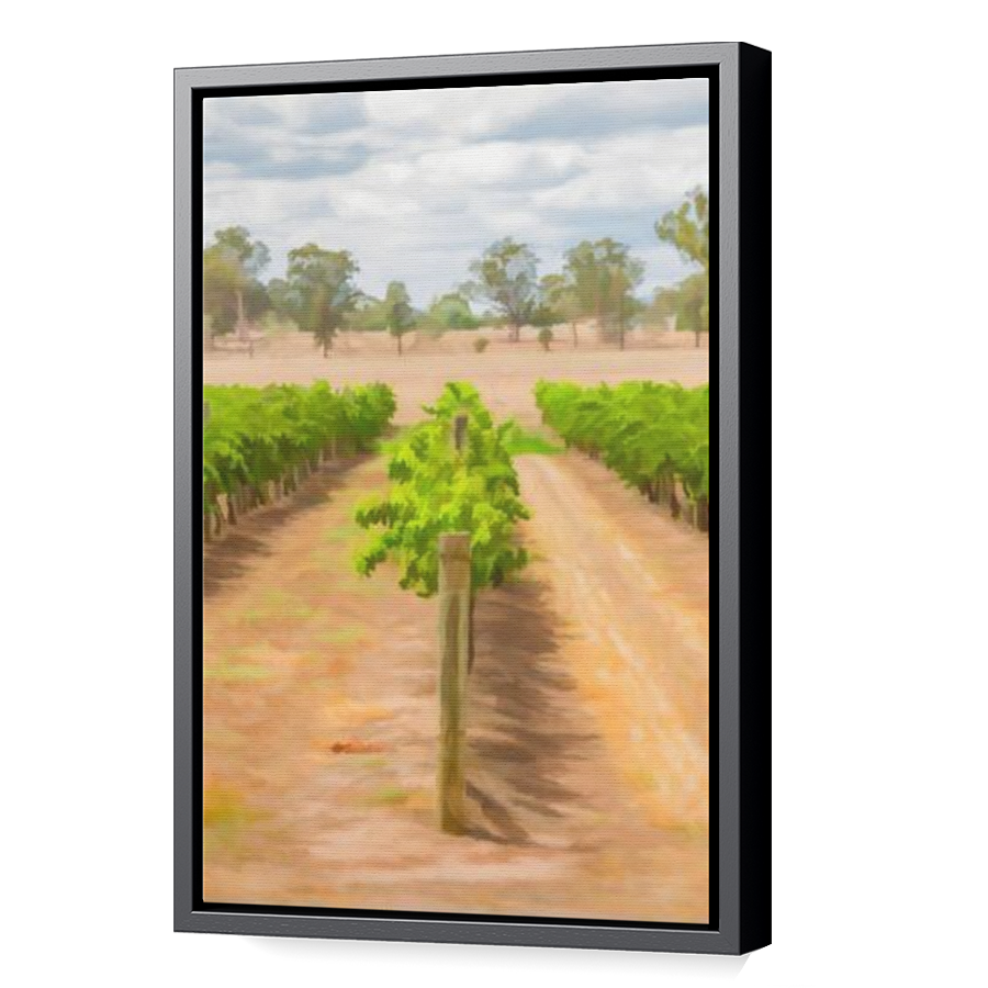 Thumbnail for Canvas - Black Floating Frame