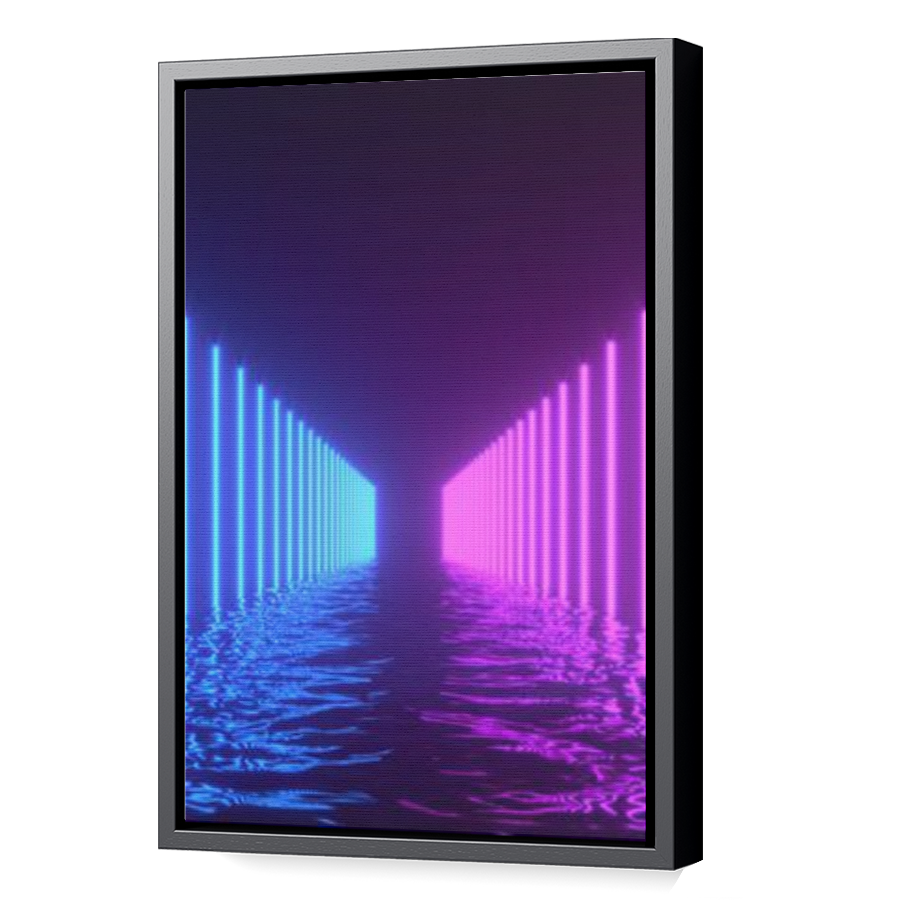 Thumbnail for Canvas - Black Floating Frame
