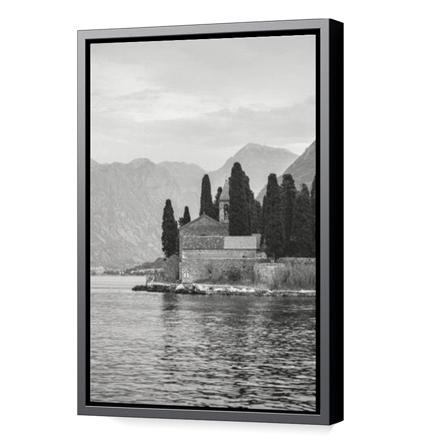 Thumbnail for Canvas - Black Floating Frame
