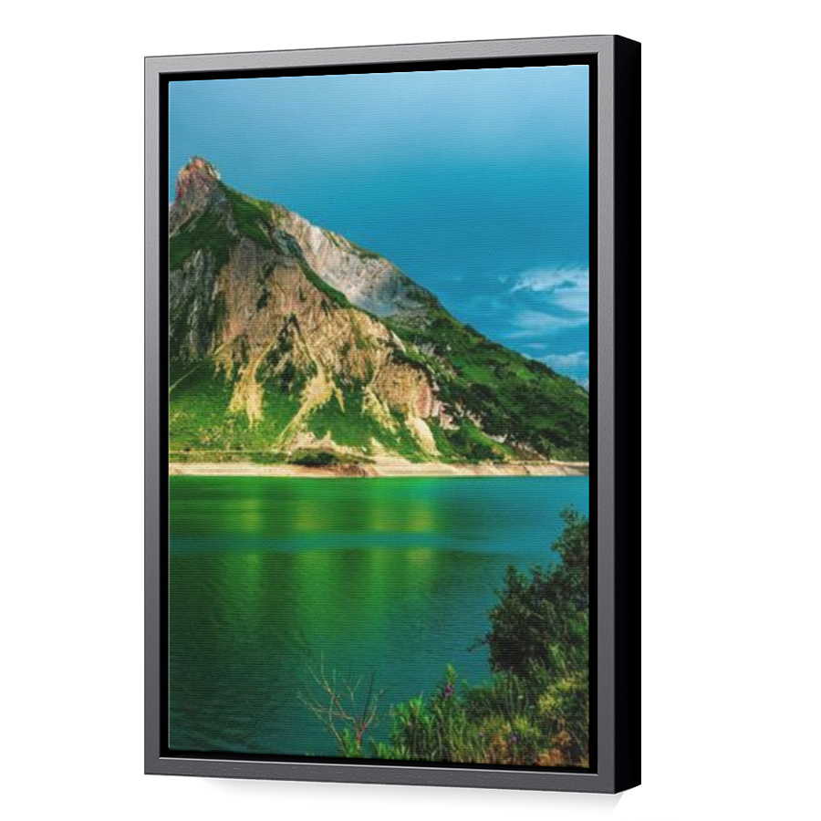Thumbnail for Canvas - Black Floating Frame