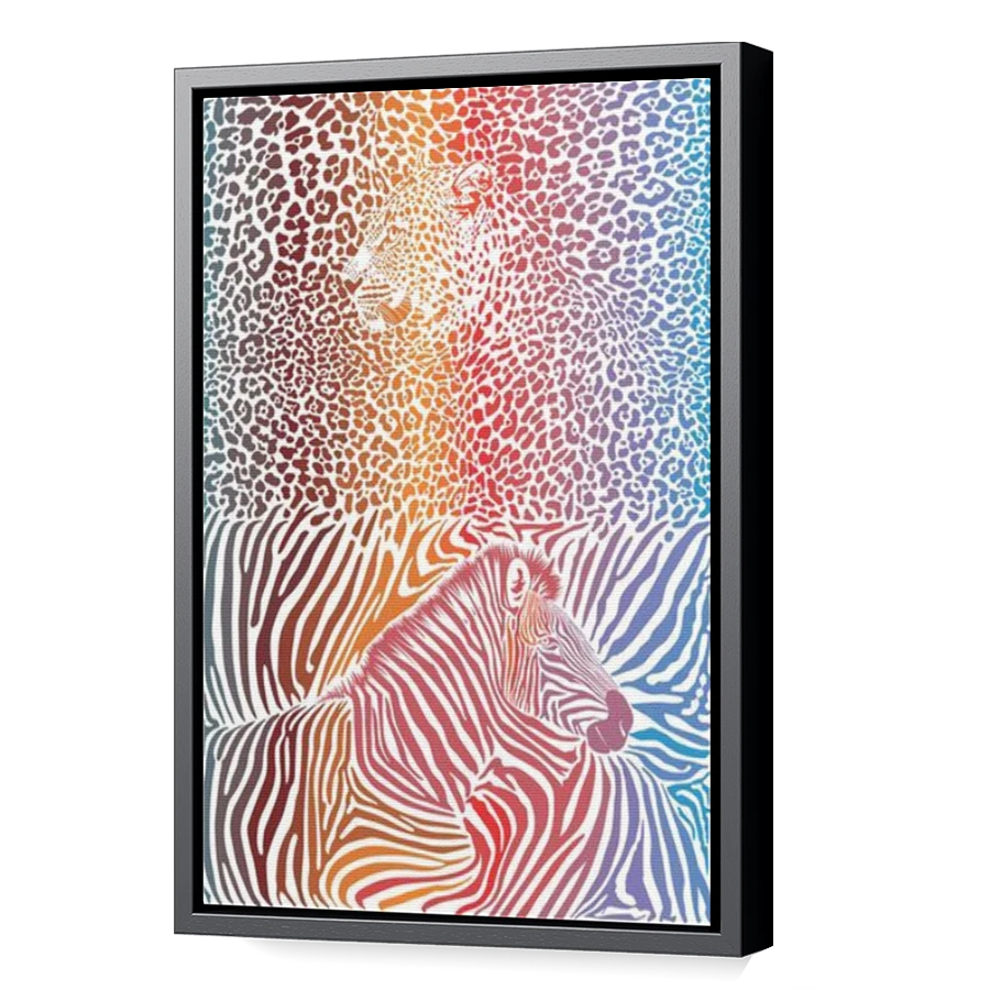 Thumbnail for Canvas - Black Floating Frame