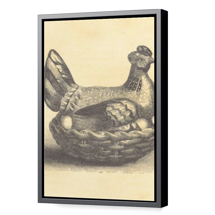 Thumbnail for Canvas - Black Floating Frame