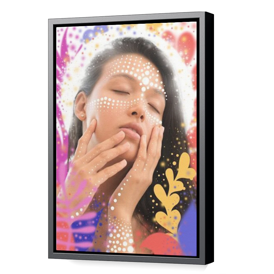 Thumbnail for Canvas - Black Floating Frame