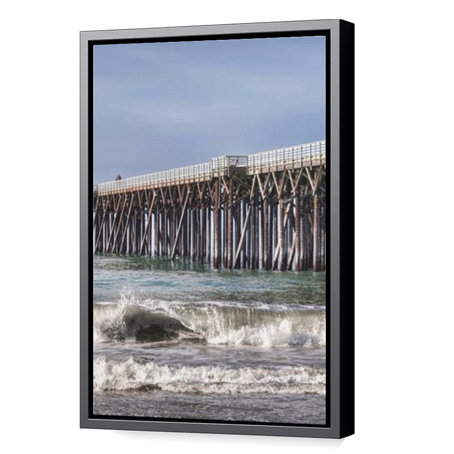 Thumbnail for Canvas - Black Floating Frame