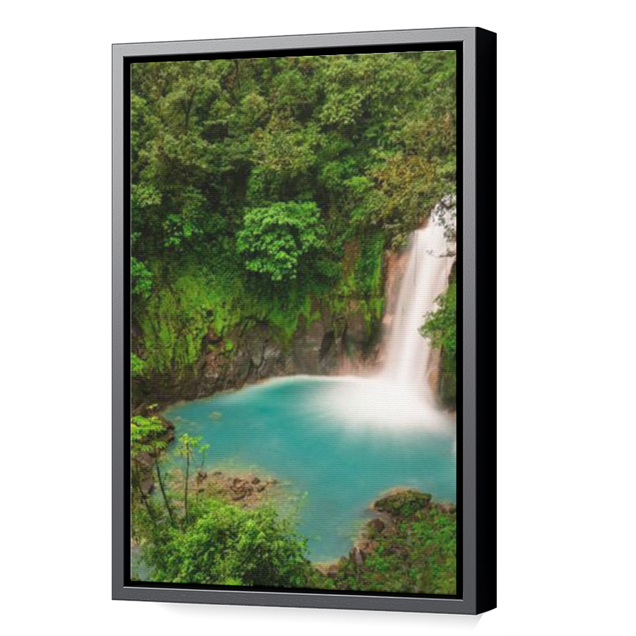 Thumbnail for Canvas - Black Floating Frame