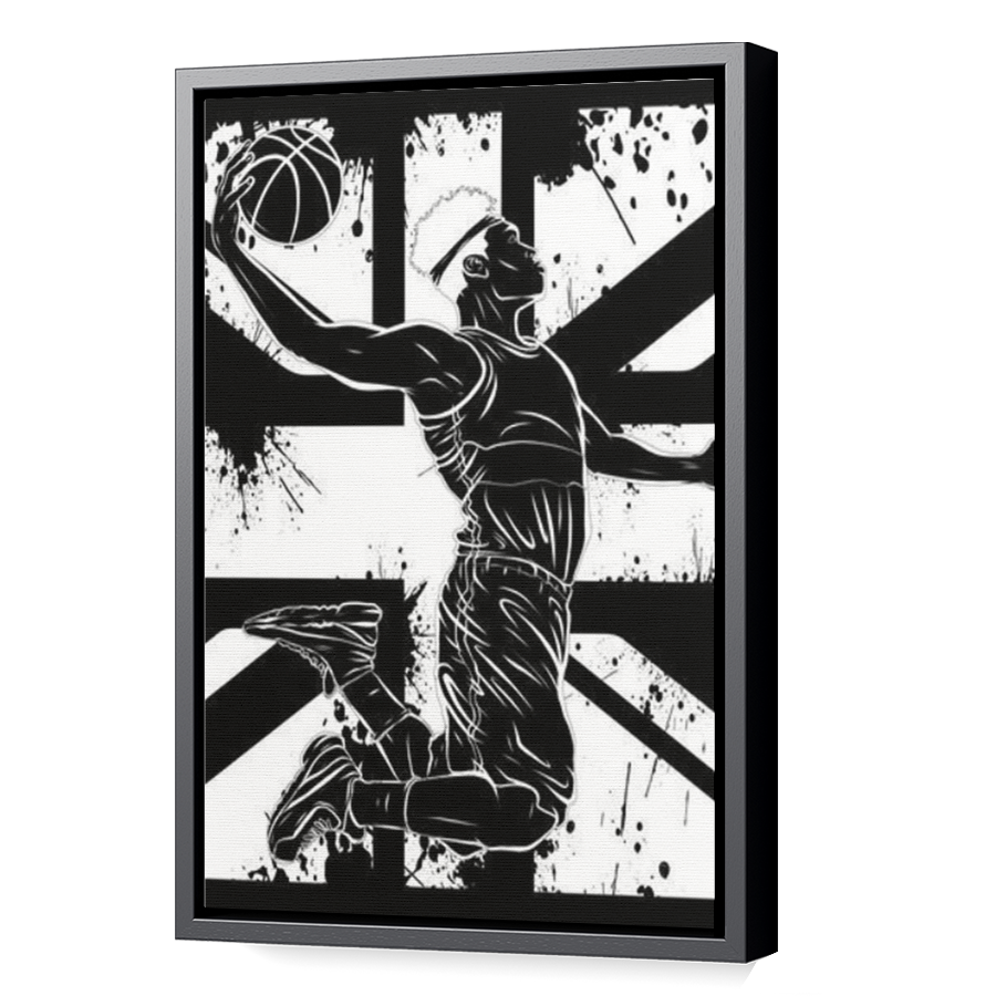 Thumbnail for Canvas - Black Floating Frame