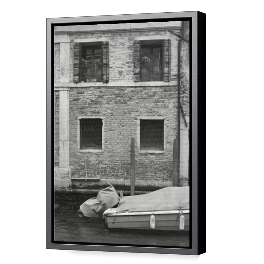 Thumbnail for Canvas - Black Floating Frame
