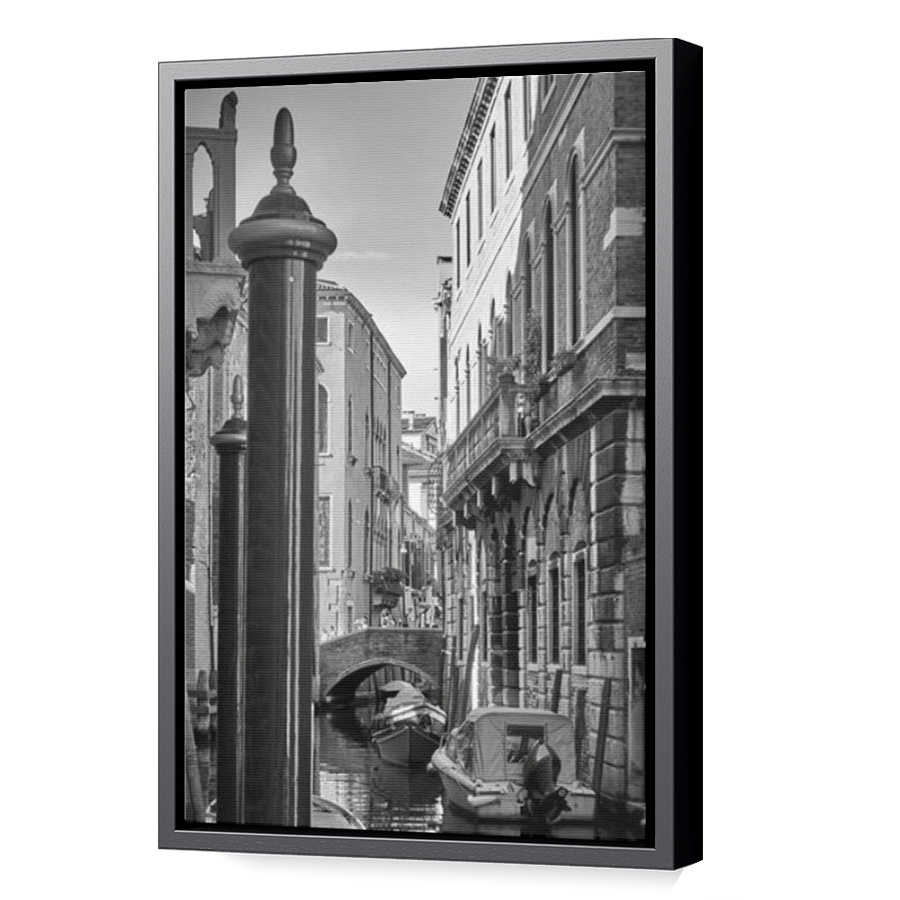 Thumbnail for Canvas - Black Floating Frame