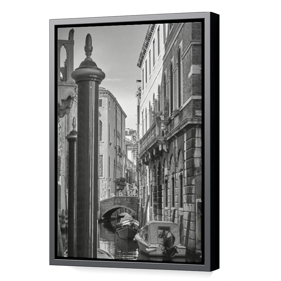 Thumbnail for Canvas - Black Floating Frame