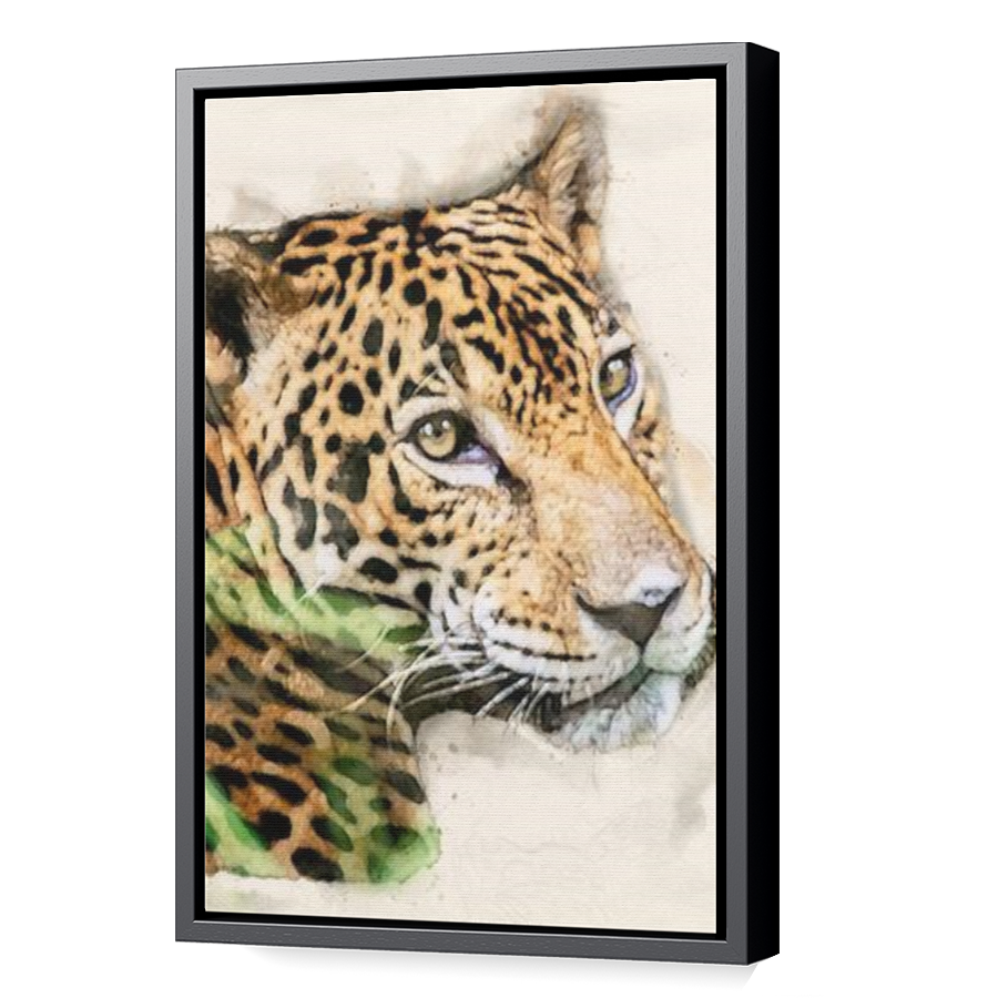 Thumbnail for Canvas - Black Floating Frame