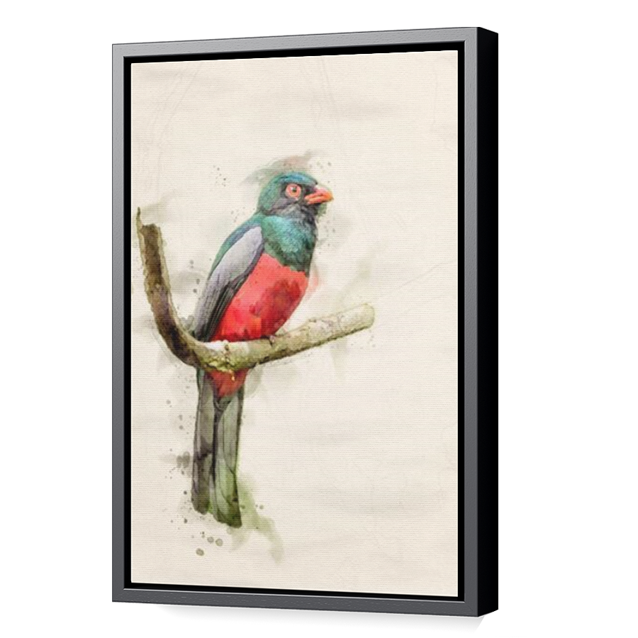 Thumbnail for Canvas - Black Floating Frame