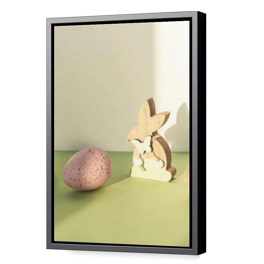 Thumbnail for Canvas - Black Floating Frame