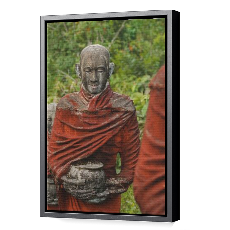 Thumbnail for Canvas - Black Floating Frame