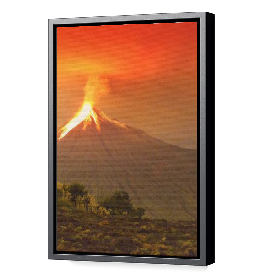 Thumbnail for Canvas - Black Floating Frame