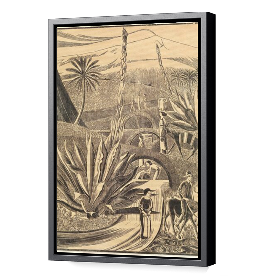 Thumbnail for Canvas - Black Floating Frame