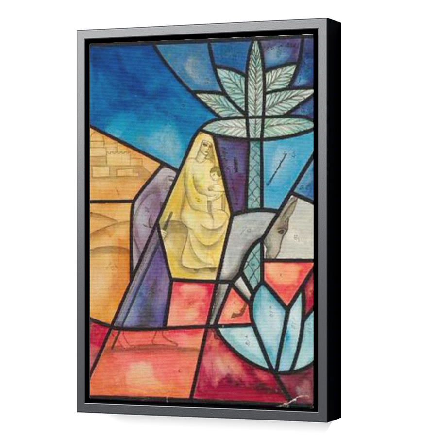 Thumbnail for Canvas - Black Floating Frame