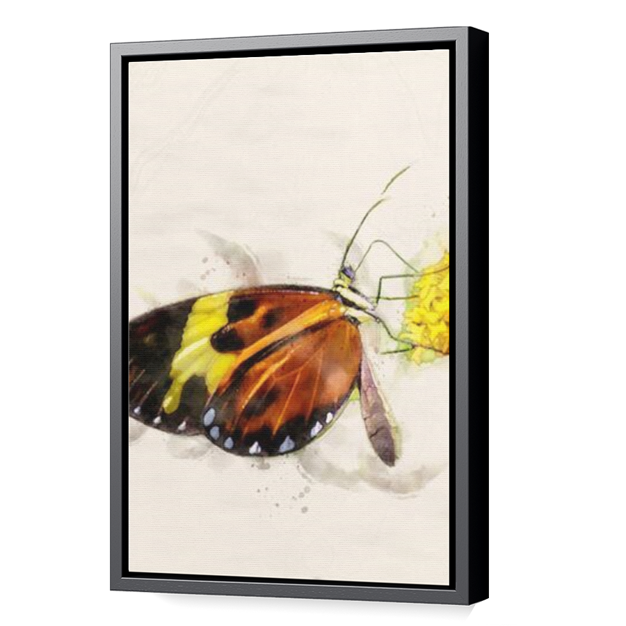 Thumbnail for Canvas - Black Floating Frame