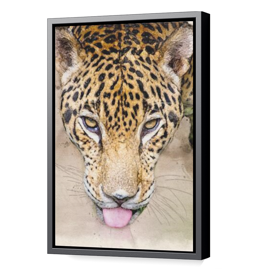 Thumbnail for Canvas - Black Floating Frame