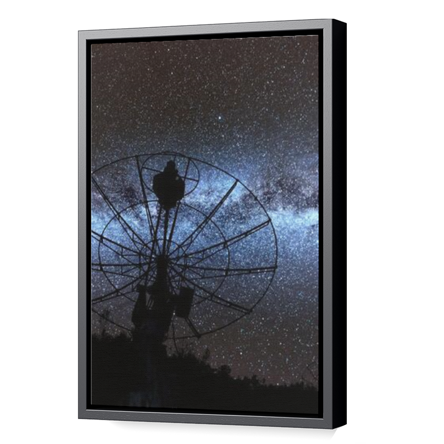 Thumbnail for Canvas - Black Floating Frame