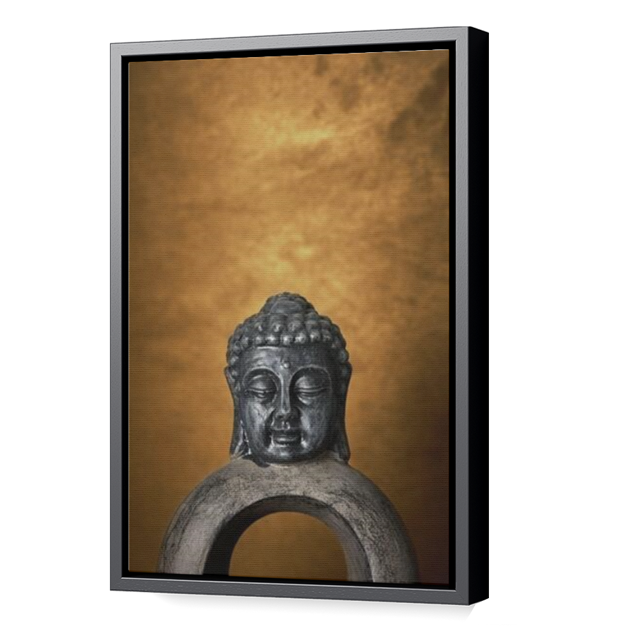 Thumbnail for Canvas - Black Floating Frame