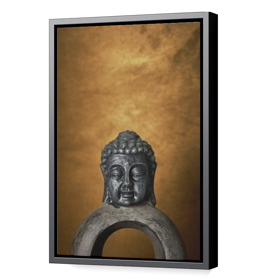 Thumbnail for Canvas - Black Floating Frame