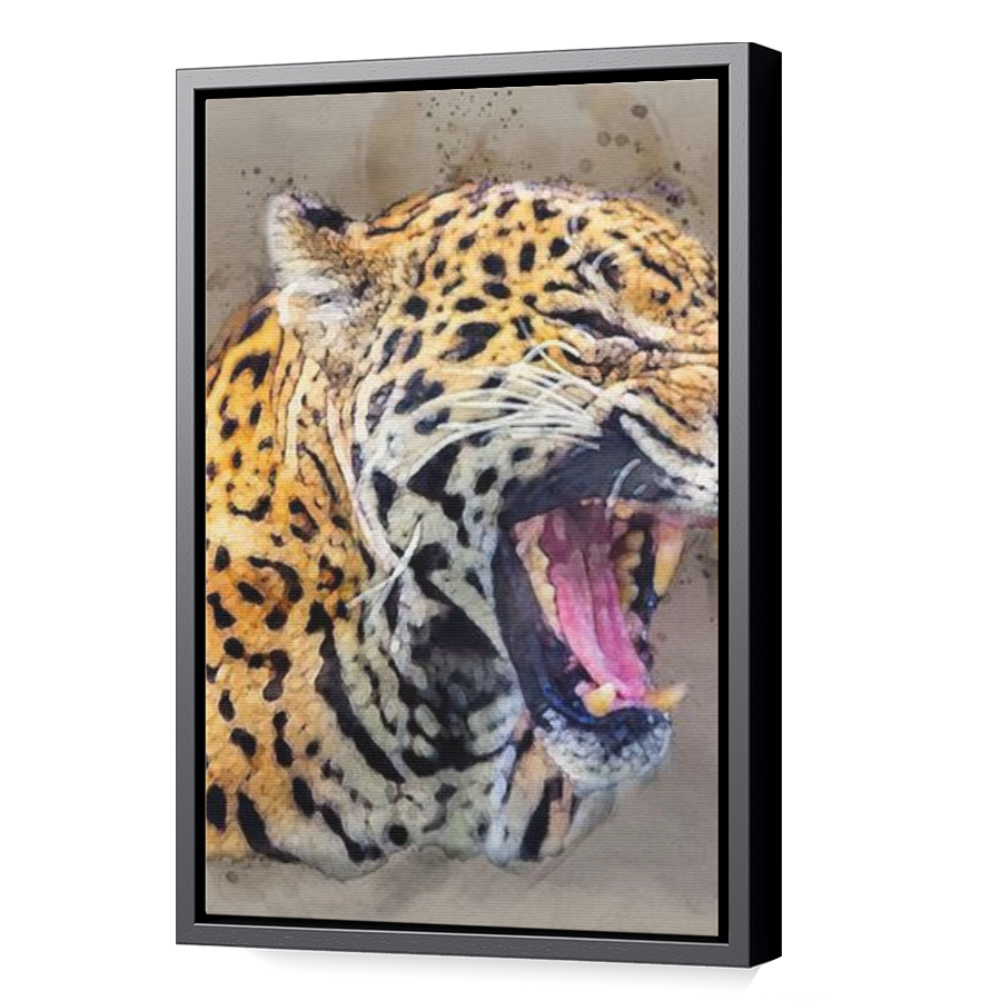 Thumbnail for Canvas - Black Floating Frame