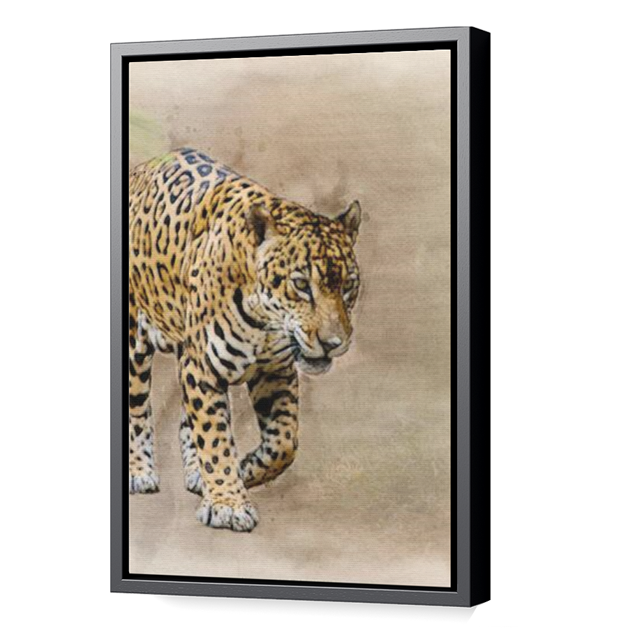 Thumbnail for Canvas - Black Floating Frame