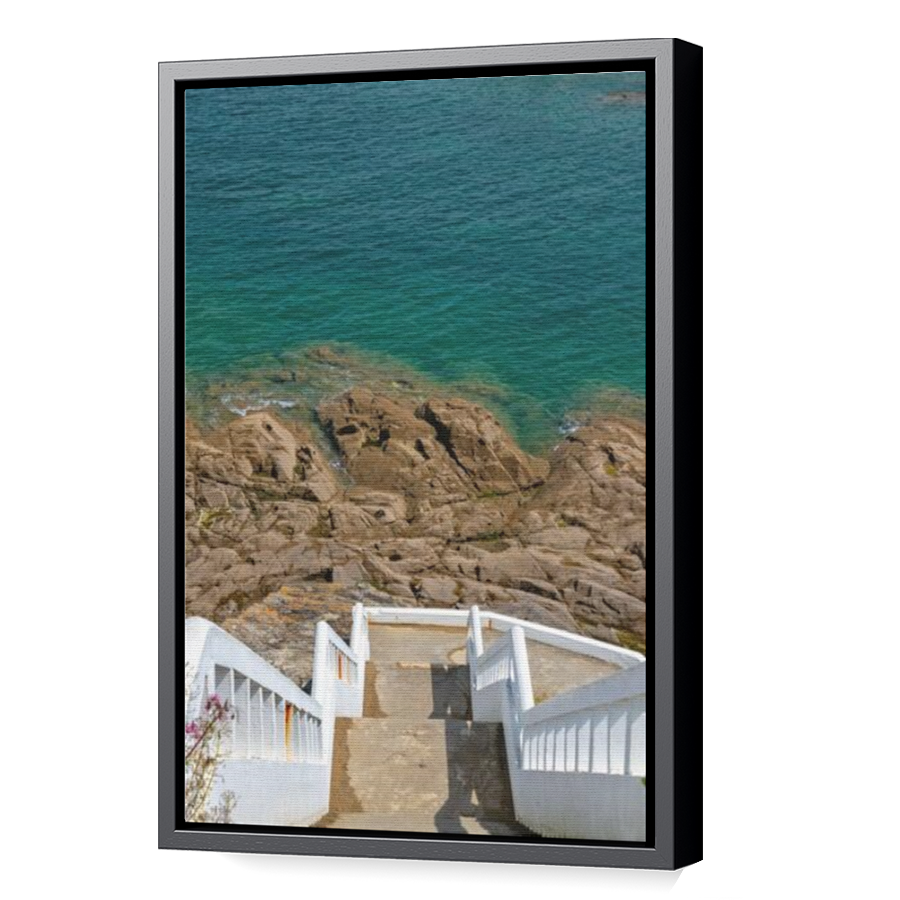 Thumbnail for Canvas - Black Floating Frame
