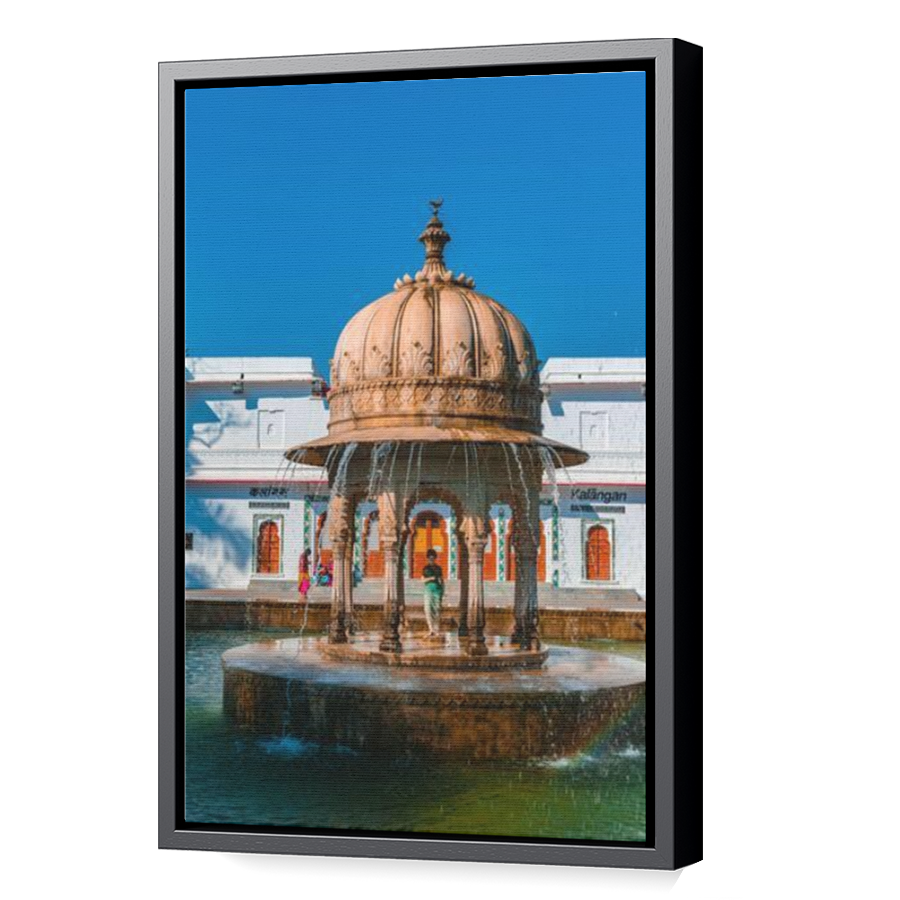 Thumbnail for Canvas - Black Floating Frame