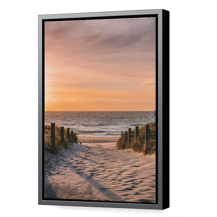Thumbnail for Canvas - Black Floating Frame