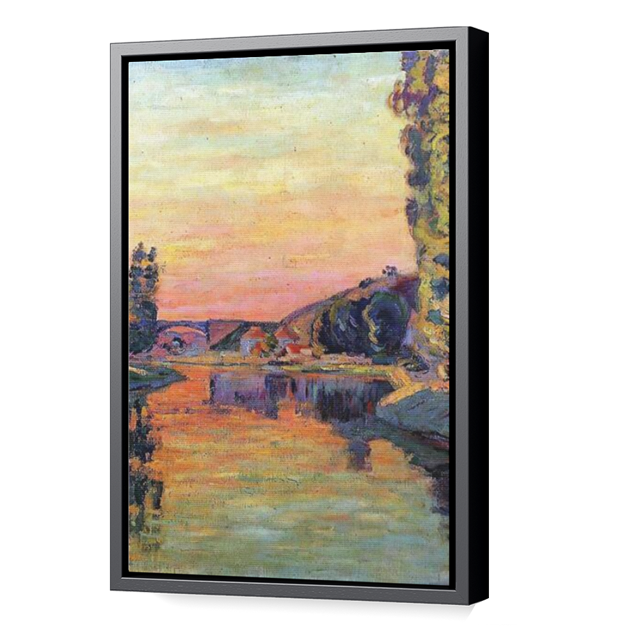 Thumbnail for Canvas - Black Floating Frame