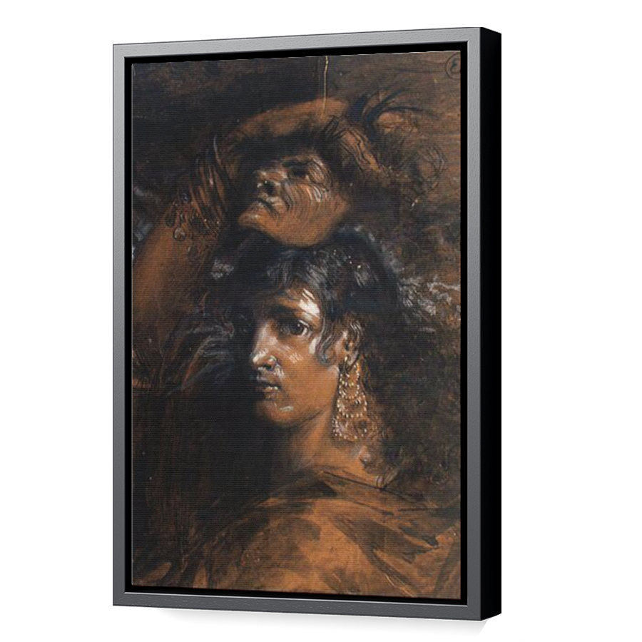Thumbnail for Canvas - Black Floating Frame
