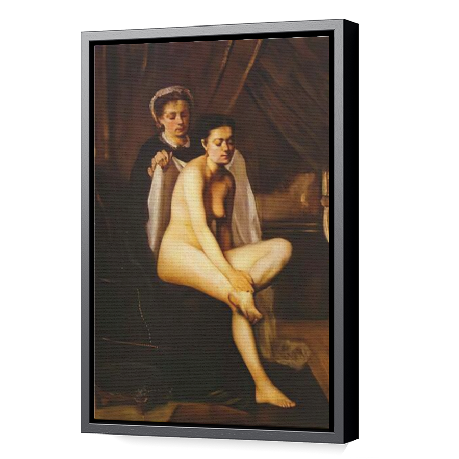 Thumbnail for Canvas - Black Floating Frame