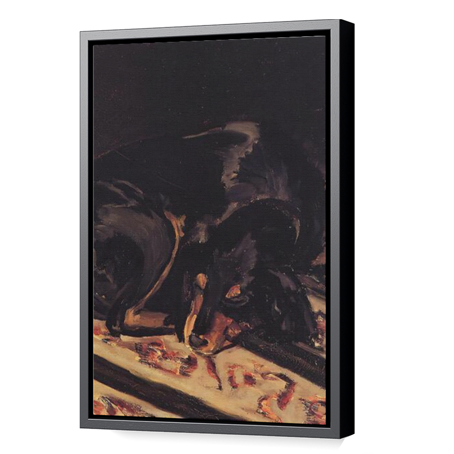 Thumbnail for Canvas - Black Floating Frame