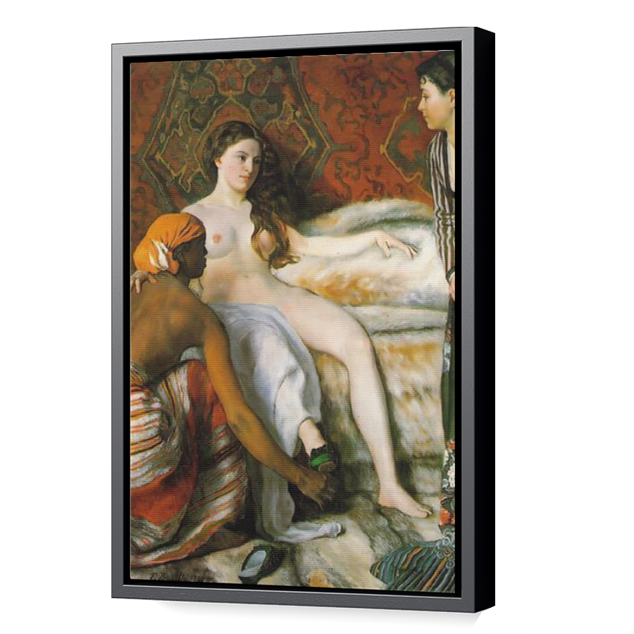 Thumbnail for Canvas - Black Floating Frame