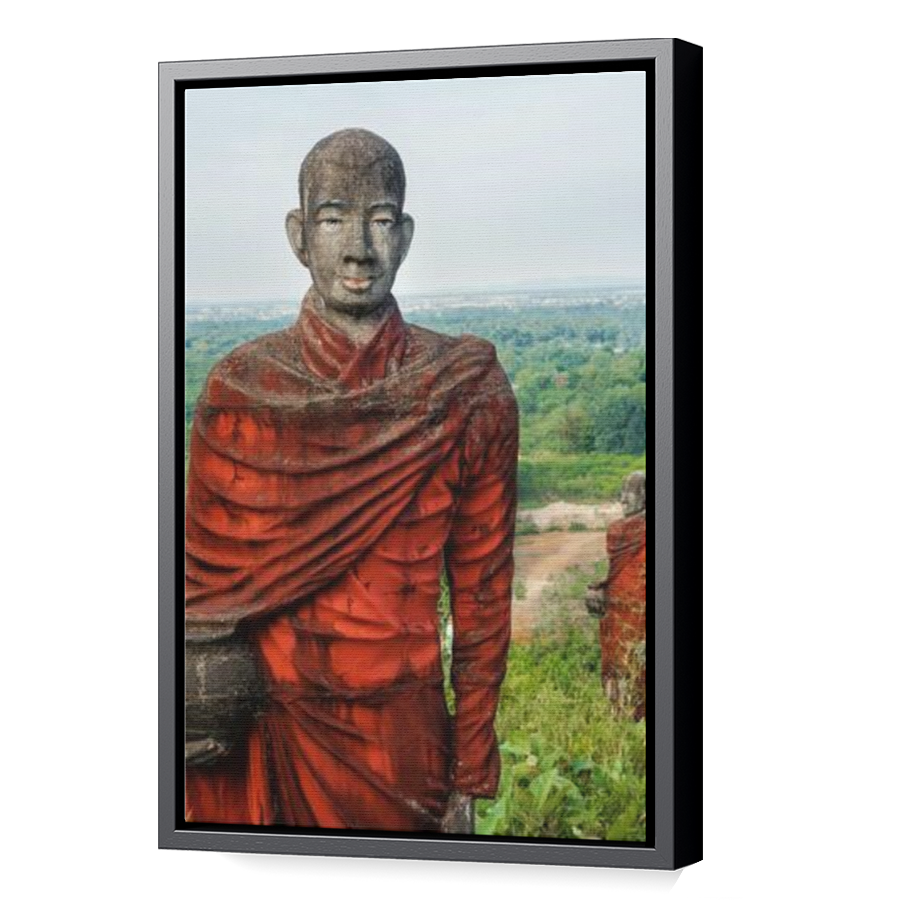 Thumbnail for Canvas - Black Floating Frame