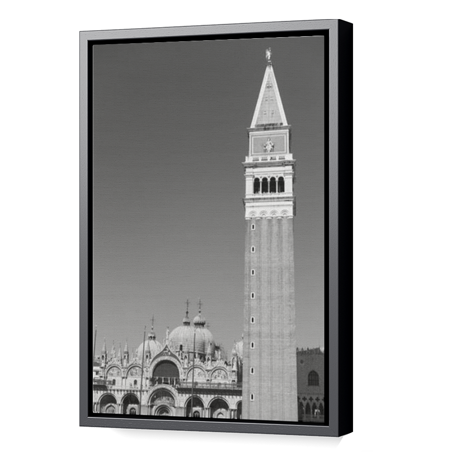 Thumbnail for Canvas - Black Floating Frame
