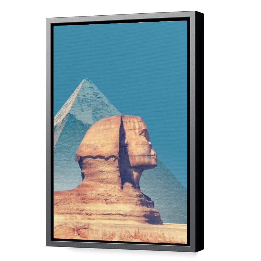 Thumbnail for Canvas - Black Floating Frame