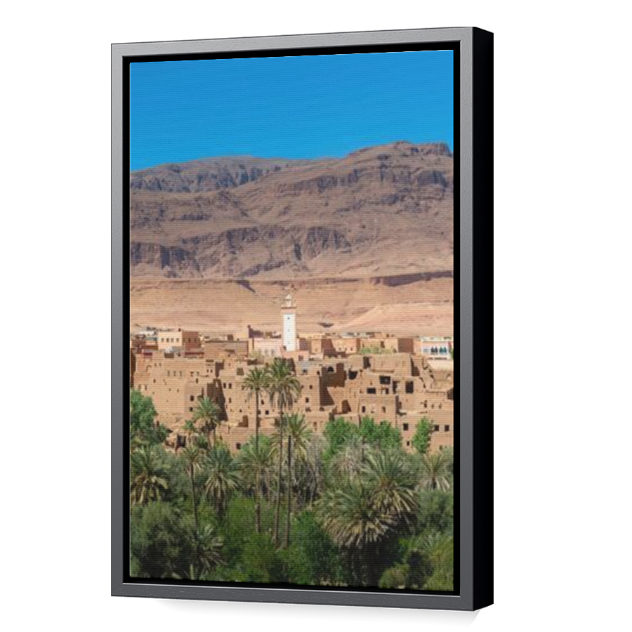 Thumbnail for Canvas - Black Floating Frame