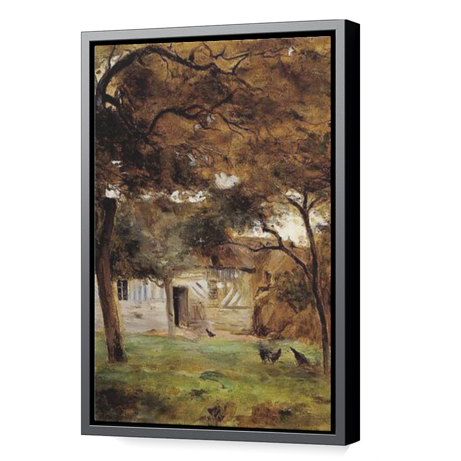 Thumbnail for Canvas - Black Floating Frame