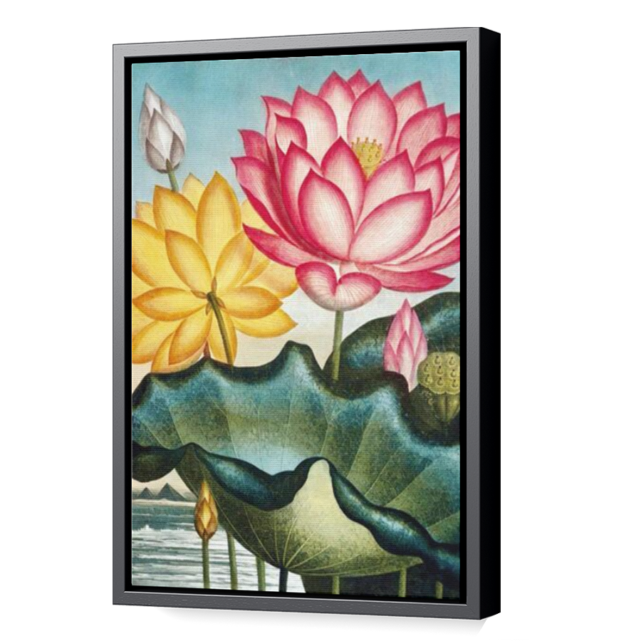 Thumbnail for Canvas - Black Floating Frame