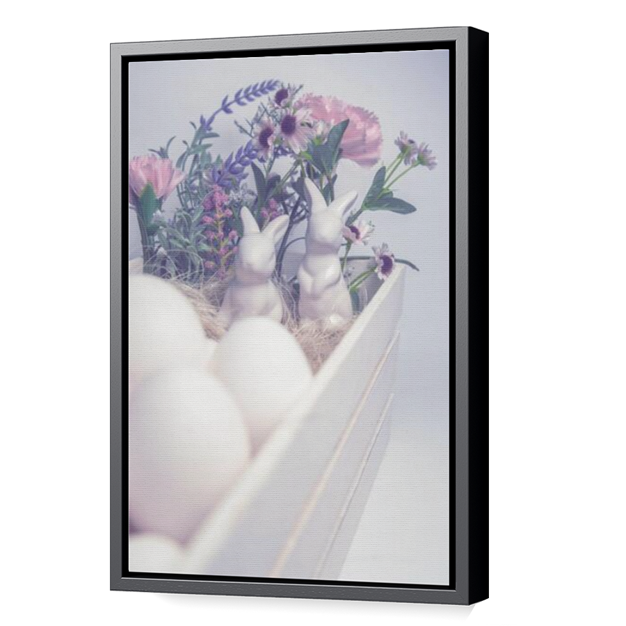 Thumbnail for Canvas - Black Floating Frame