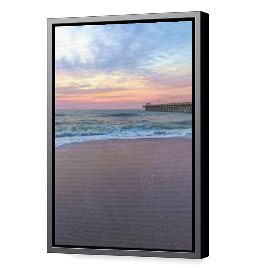 Thumbnail for Canvas - Black Floating Frame