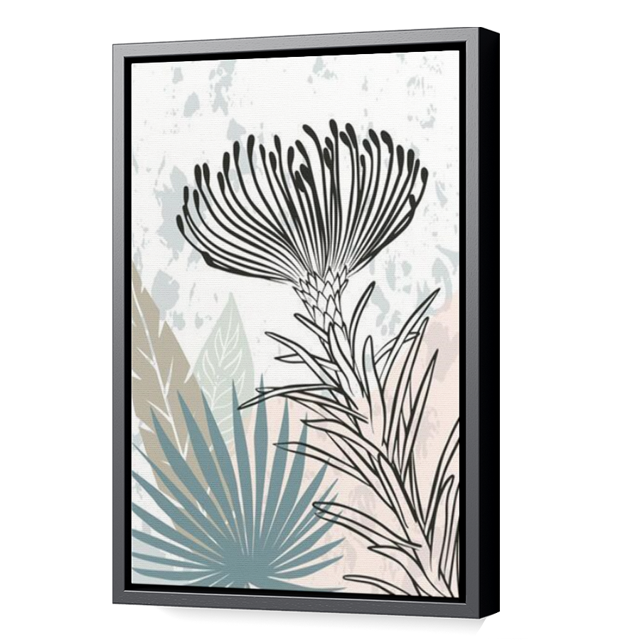 Thumbnail for Canvas - Black Floating Frame