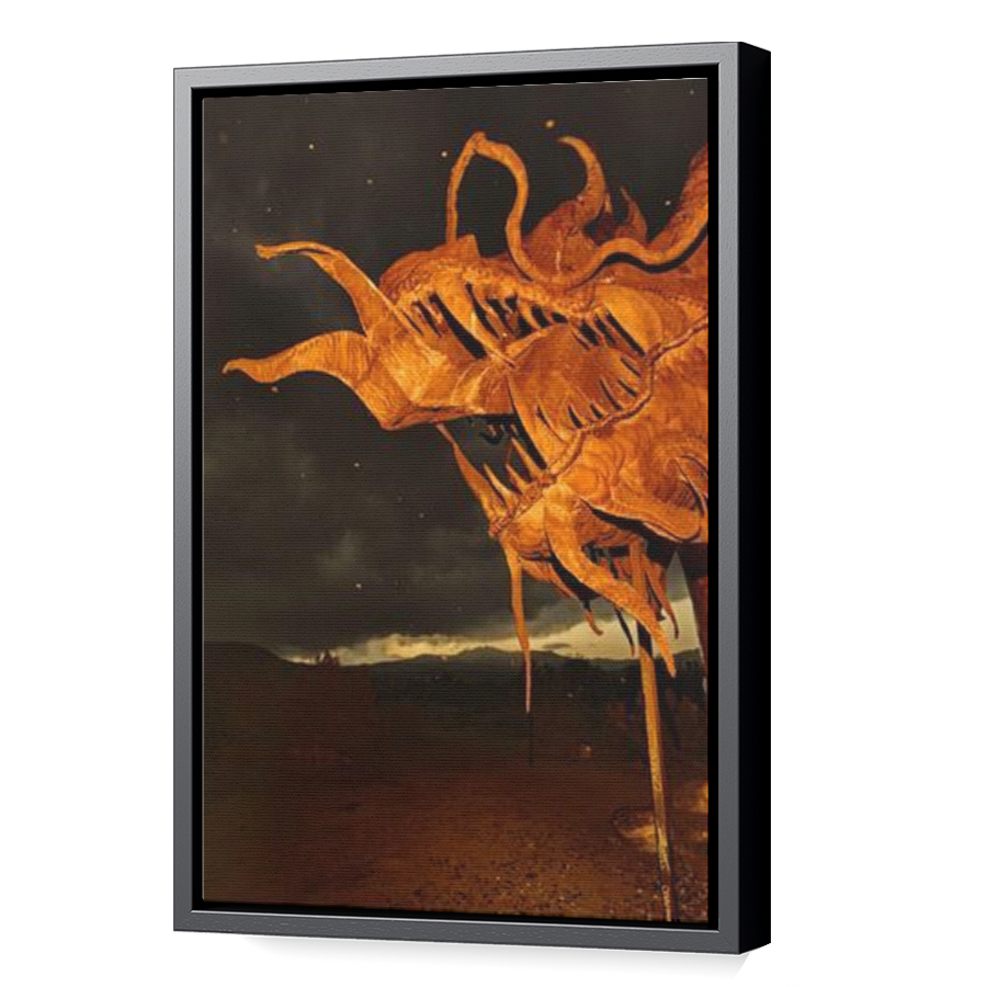 Thumbnail for Canvas - Black Floating Frame