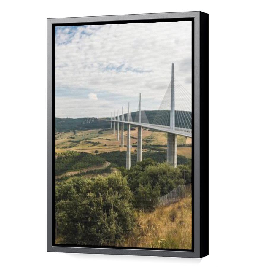 Thumbnail for Canvas - Black Floating Frame