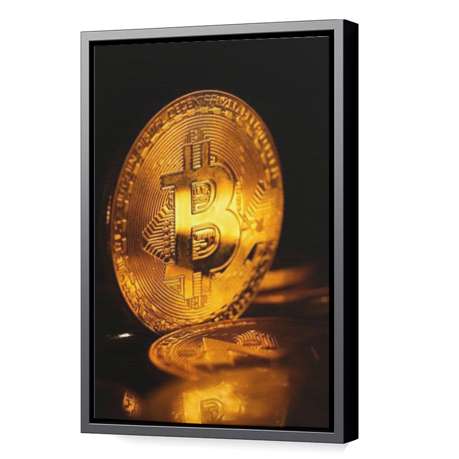 Thumbnail for Canvas - Black Floating Frame