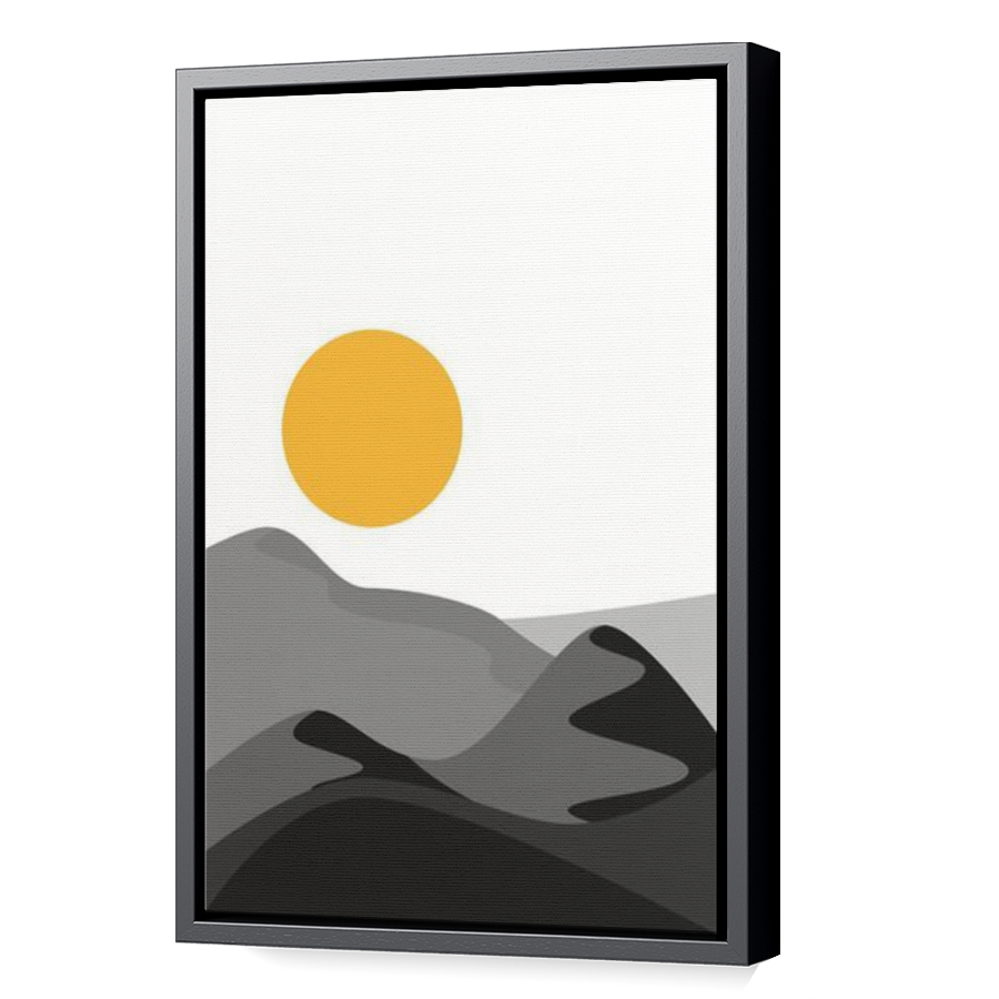 Thumbnail for Canvas - Black Floating Frame