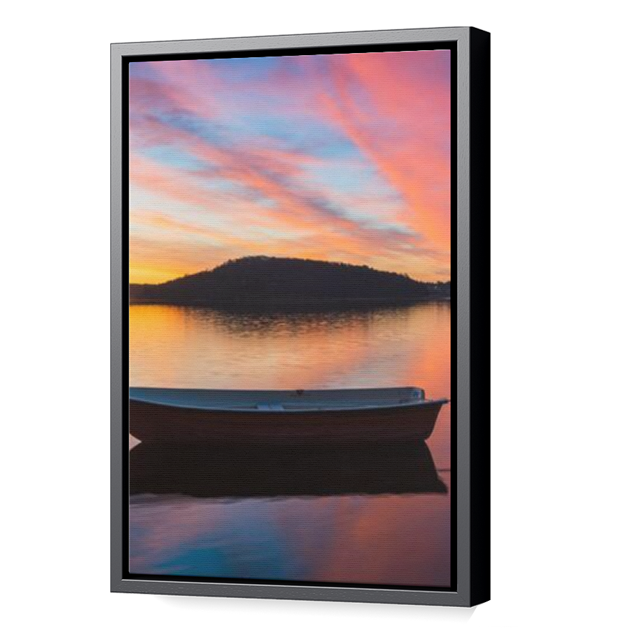 Thumbnail for Canvas - Black Floating Frame